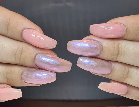 Aurora nagelglitter - unicorn nagel glitter - naglarstockholm.se